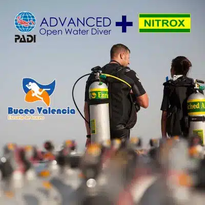 Pack Advanced Open Water Diver + Nitro | Buceo Valencia